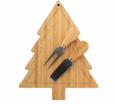 Kaasplank met Kaasmessen Kerst