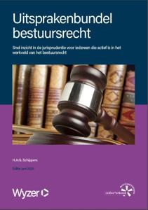 Uitsprakenbundel bestuursrecht (Paperback)