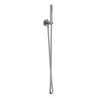 IVY Glijstangset - met handdouche - rond - satin spray - doucheslang 150cm - Chroom 6901131 IVY Glijstangset - met handdouche - rond - satin spray - doucheslang 150cm - Chroom 6901131