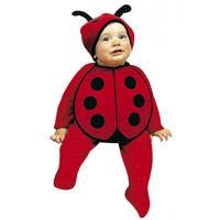 Lieveheersbeestje verkleed set - baby - verkleedkleding - slabbetje en muts - 1-2 jaar Lieveheersbeestje verkleed set - baby - verkleedkleding - slabbetje en muts - 1-2 jaar