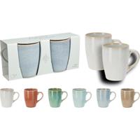 Z1 Set a 2 mokken aardewerk gres 340ml