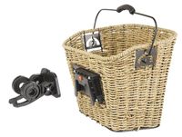 M-Wave Stuurmand gevlochten 35 x 25 x 26 / ø22 cm inclusief stuurhouder