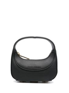 Chiara Ferragni mini sac à logo embossé - Noir