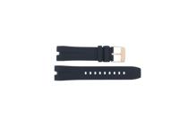 Horlogeband Lotus 18190-2 Rubber Blauw 22mm