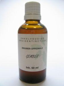 Natura Sanat Zingiber officinalis rhiz/gember tinctuur bio