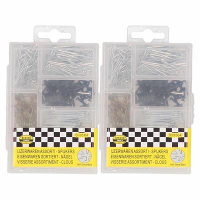 Benson Spijkers - 2x - Handige assortimentbox - diverse maten