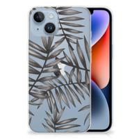 Apple iPhone 14 | TPU Case | Leaves Grey