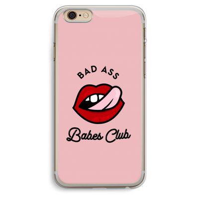 Badass Babes Club: iPhone 6 Plus / 6S Plus Transparant Hoesje