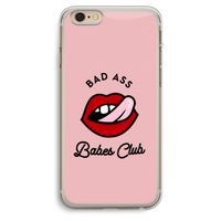 Badass Babes Club: iPhone 6 Plus / 6S Plus Transparant Hoesje