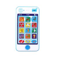 3 PC'S speelgoed kinderen educatieve simulatie muziek mobiele telefoon Toy Gift (blauw)