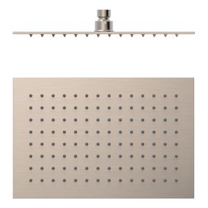 Hoofddouche Tres Barras Y Ducha | 30x20 cm | Rechthoek | RVS look