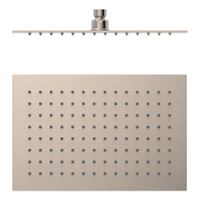 Hoofddouche Tres Barras Y Ducha | 30x20 cm | Rechthoek | RVS look