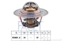 Thermostaat, koelvloeistof FACET, u.a. für Audi, VW, Seat, Skoda, Mitsubishi, Jeep, Dodge, Chrysler
