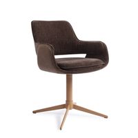 Jesper Home Eetkamerstoel 'Oketo' Draaibaar, kleur Chestnut Chase