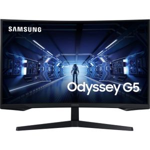 SAMSUNG Odyssey G5 C32G55TQBU gaming monitor 1x HDMI, 1x DisplayPort, 144 Hz