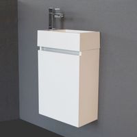 Fonteinkast Sanilux Trendline Links draaiend (3 kleuren)