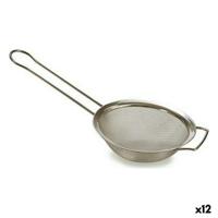 Strainer Kinvara 08746 08746 Zilverkleurig Zilver Roestvrij staal Ø 14 cm 13,7 x 4 x 28,5 cm (12 Stuks)