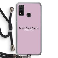 gij beslist: Huawei P Smart (2020) Transparant Hoesje met koord