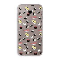 Sushi time: Samsung Galaxy J4 Plus Transparant Hoesje