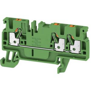 Weidmüller 1521870000 Doorgangsklem 5.1 mm Spanveer Groen 100 stuk(s)