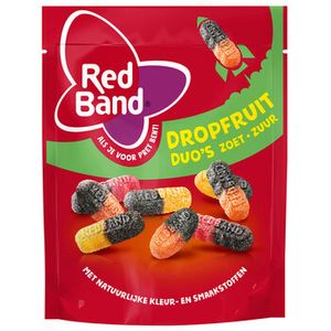 Red Band Red Band - Magic Dropfruit Duo's Zoet Zuur 225 Gram 10 Stuks