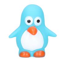 Rubber badeendje/pinguin - Classic blauw - badkamer fun artikelen - size 6 cm - kunststof   -