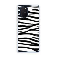 Zebra pattern: Samsung Galaxy Note 10 Lite Transparant Hoesje