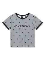 Givenchy Kids t-shirt en coton à imprimé 4G - Noir