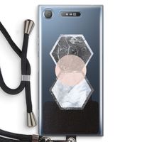 Creatieve toets: Sony Xperia XZ1 Transparant Hoesje met koord
