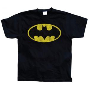 Batman T-shirt - zwart - katoen - volwassenen - Superhelden Verkleedshirt heren