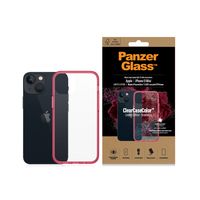 iPhone 13 Mini PanzerGlass ClearCase Antibacterieel Hoesje - Rood / Doorzichtig - thumbnail