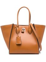 Ermanno Scervino sac cabas Maggie en cuir - Marron - thumbnail