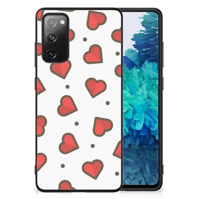Samsung Galaxy S20 FE Back Case Hearts