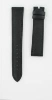 Horlogeband Omega X0016626 / 1660020 / 97511064 Leder Zwart 18mm
