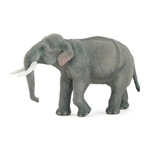 Plastic speelgoed figuur Aziatische moeder olifant 14.5 cm