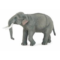 Plastic speelgoed figuur Aziatische moeder olifant 14.5 cm - thumbnail