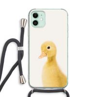 Duke: iPhone 11 Transparant Hoesje met koord