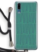 Swirls: Huawei P20 Transparant Hoesje met koord