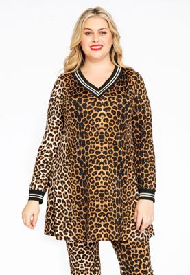 Yoek Sweatshirt | Bruin | Maat 58/60