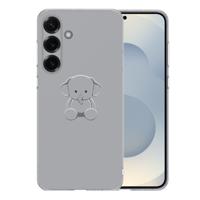 TPU Hoesje Samsung Galaxy S25 Plus - Baby Olifant Backcover TPU Hoesje Samsung Galaxy S25 Plus - Baby Olifant Backcover