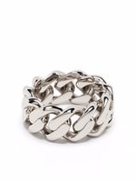 DARKAI bague en maille gourmette - Argent