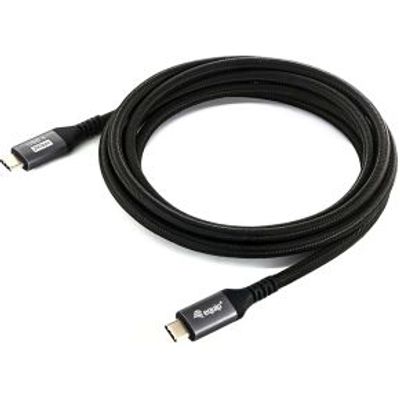 Equip 128382 USB-kabel 2 m USB4 Gen 2x2 USB C Zwart