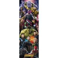 Poster Marvel Avengers Infinity War 53x158cm - thumbnail