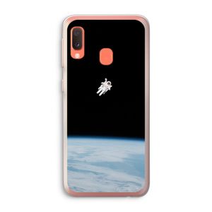 Alone in Space: Samsung Galaxy A20e Transparant Hoesje