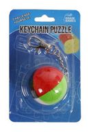 Brain Games sleutelhangerpuzzel rond 4 cm - thumbnail