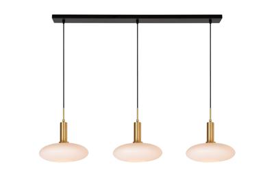 Lucide SINGALA - Hanglamp - 3xE27 - Mat Goud / Messing