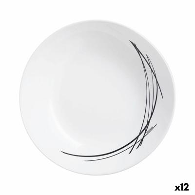 Diep bord Arcopal Domitille Tweekleurig Glas (20 cm) (12 Stuks)
