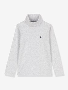 Pully van biokatoen PETIT BATEAU grijs