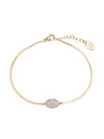 Marco Bicego bracelet Siviglia en or 18ct pavé de diamants - thumbnail