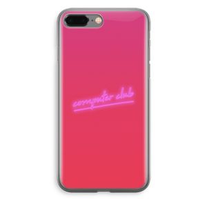 Vice Glow: iPhone 8 Plus Transparant Hoesje